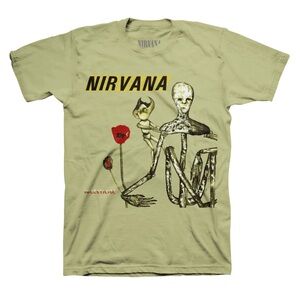 NIRVANA Incesticide Album Cover Band Tee Short Sleeve T Shirt Size Medium NEW!!